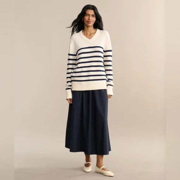 Jenni Kayne Cotton Kate V-Neck - Picture 7 of 7